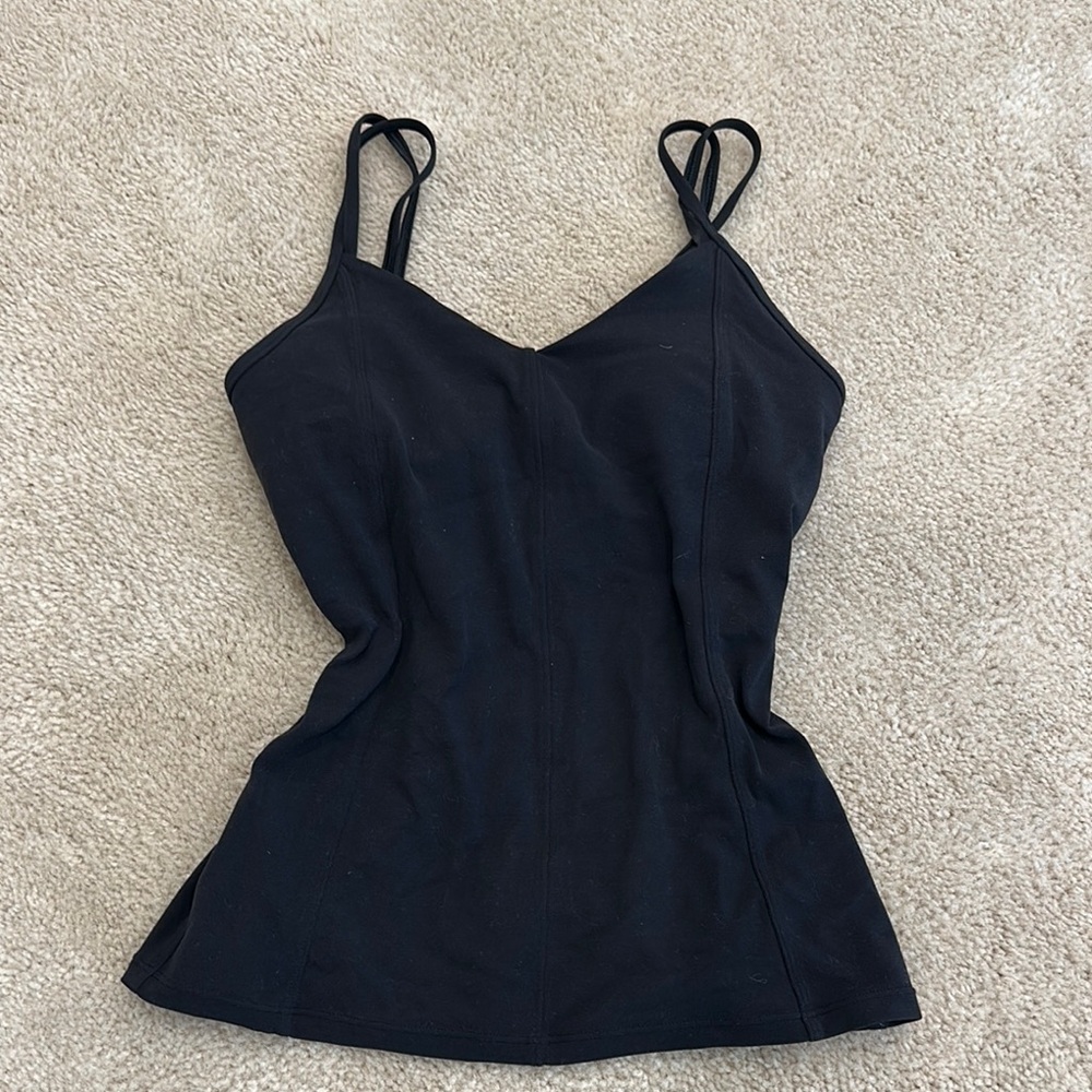 Lululemon Athletica Black Fitted Camisole